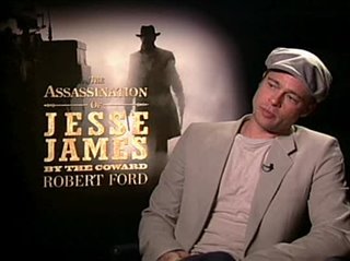 Brad Pitt (The Assassination of Jesse James by The Coward Robert Ford) - Interview